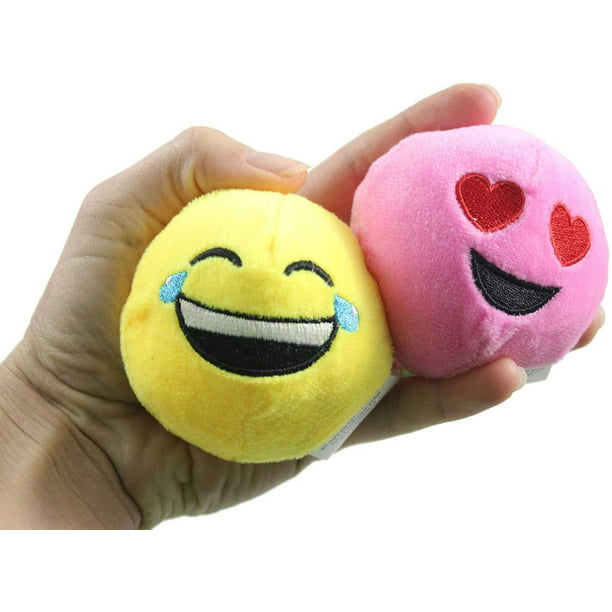 New Genuine Silly Squishies Donut Emoji Happy Girl